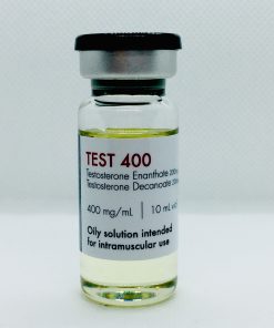 Testosterone Enanthate 400 mg/ml is a high-potency injectable anabolic steroid designed to boost testosterone levels in the body. Ideal for both hormone replacement therapy and muscle growth, this formulation provides a slow and steady release of testosterone for optimal results.