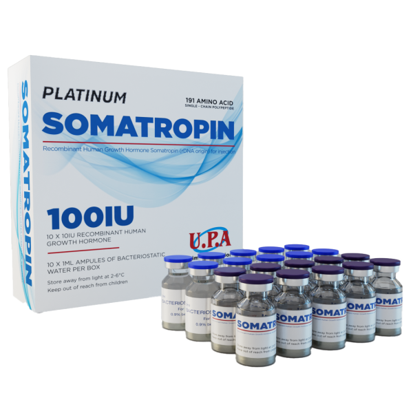 Somatropin 10 Vial HGH Kit 100 IU