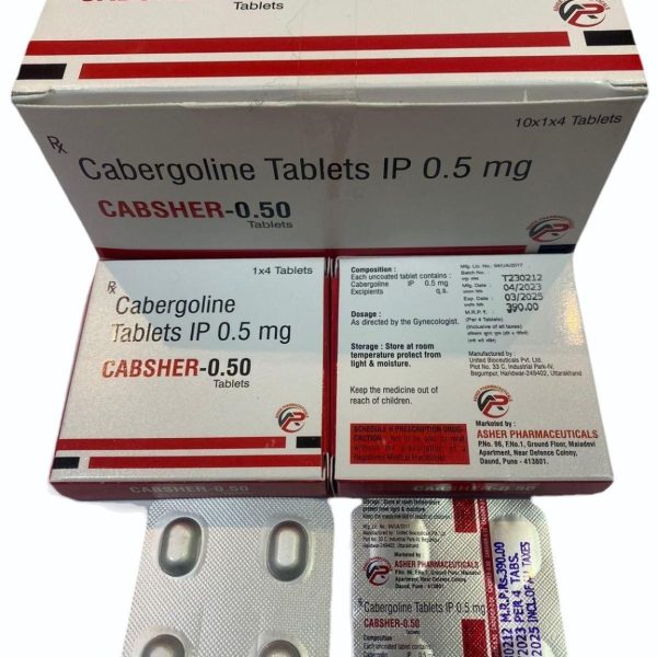 Cabergolin-Ratiopharm® 0.5 mg Tablets